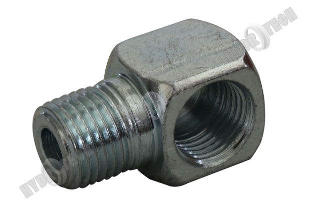 Obrazek M6x1M-M10x1F 90° adapter kątowy  