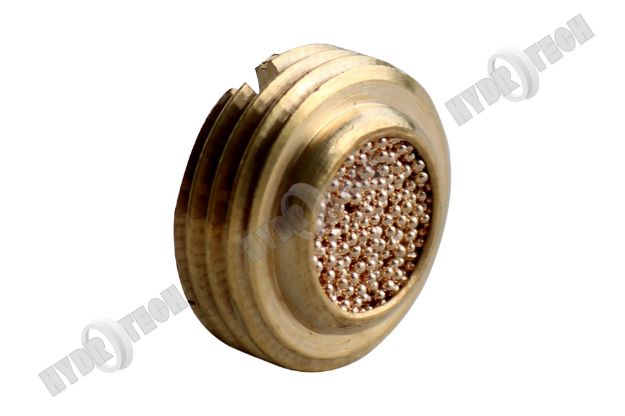 Obrazek tłumik hałasu płaski 1/8" pod śrubokręt